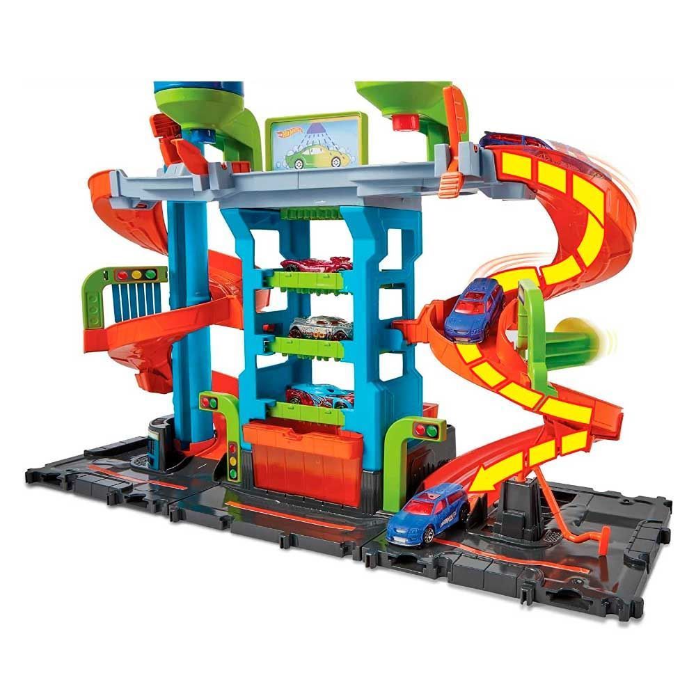 Hot Wheels Pista Lava-Rápido Mega Tower City Mattel - HDP05