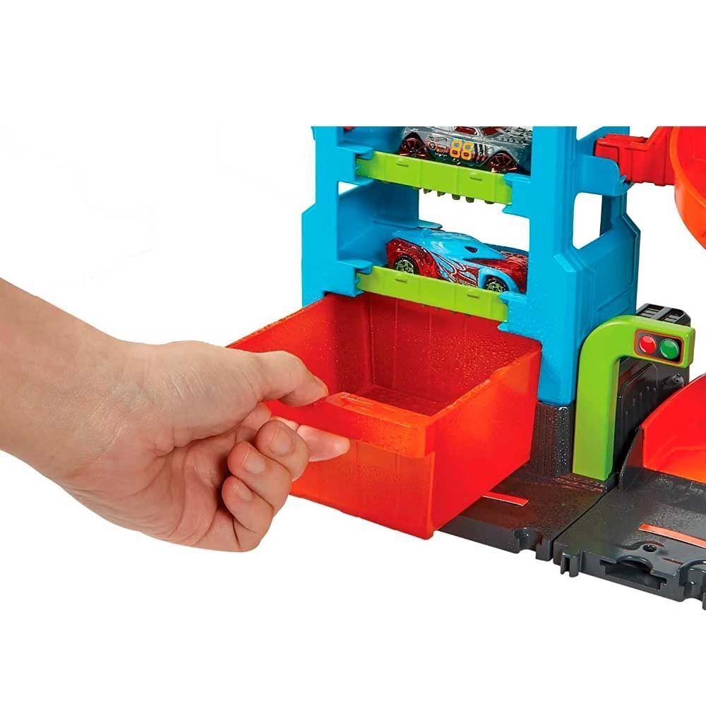 Hot Wheels Pista Lava-Rápido Mega Tower City Mattel - HDP05