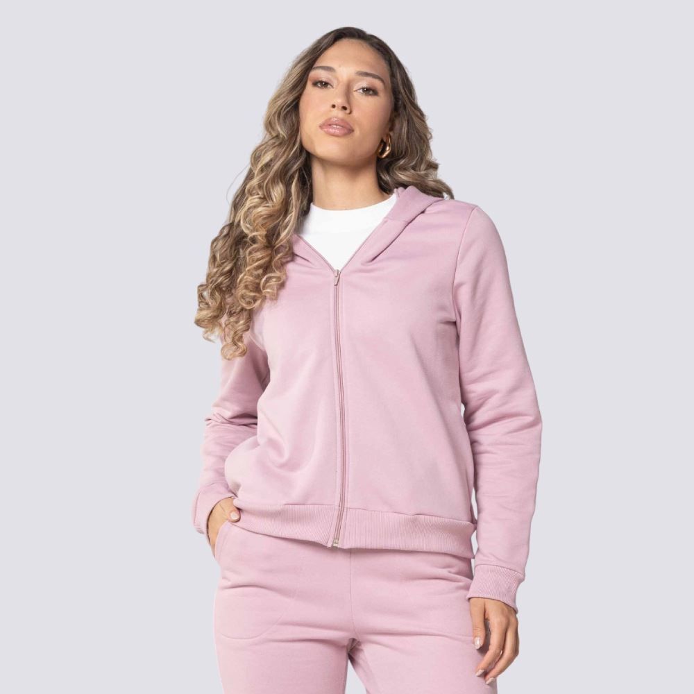 Jaqueta Feminina  De Moletom Peluciado Patricia Foster