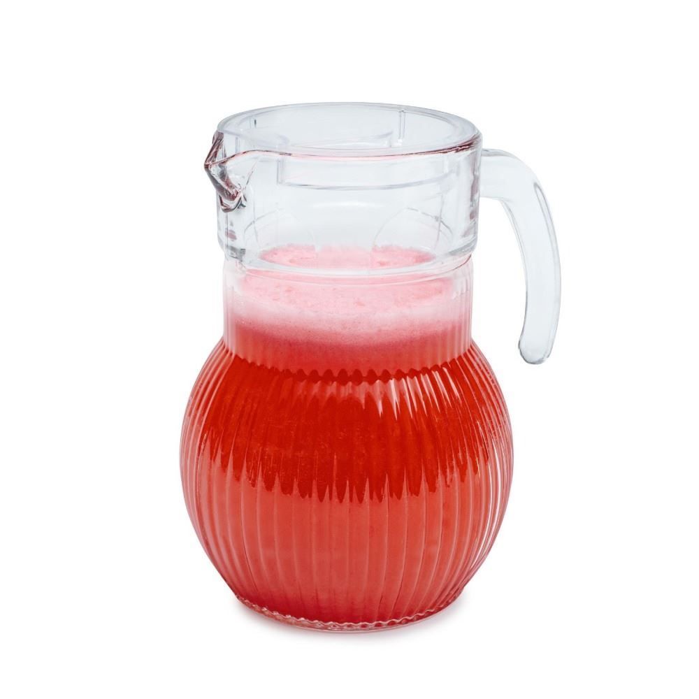 Jarra De Vidro Com Tampa Roma Havan Casa - 1,5 Litros