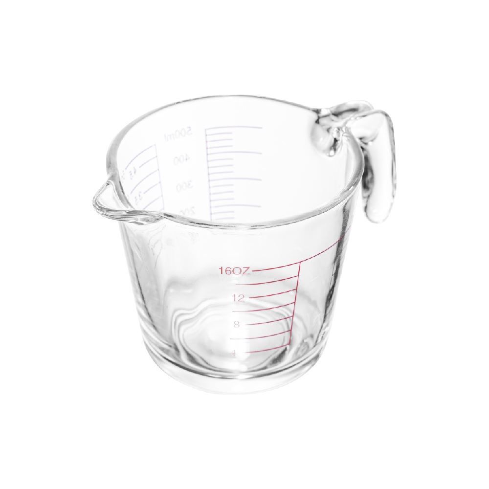 Jarra Medidora De Vidro Lyor 660 Ml - Transparente