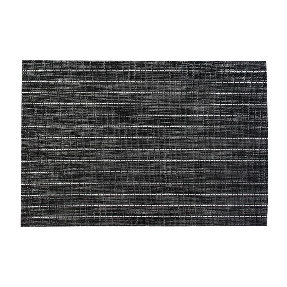 Jogo Americano Avulso Tramado 2 Cabos Havan Casa 1 Pç - Cinza Listras