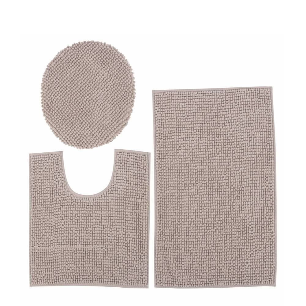 Jogo De Banheiro 3 Peças Madri Havan Casa - Bege