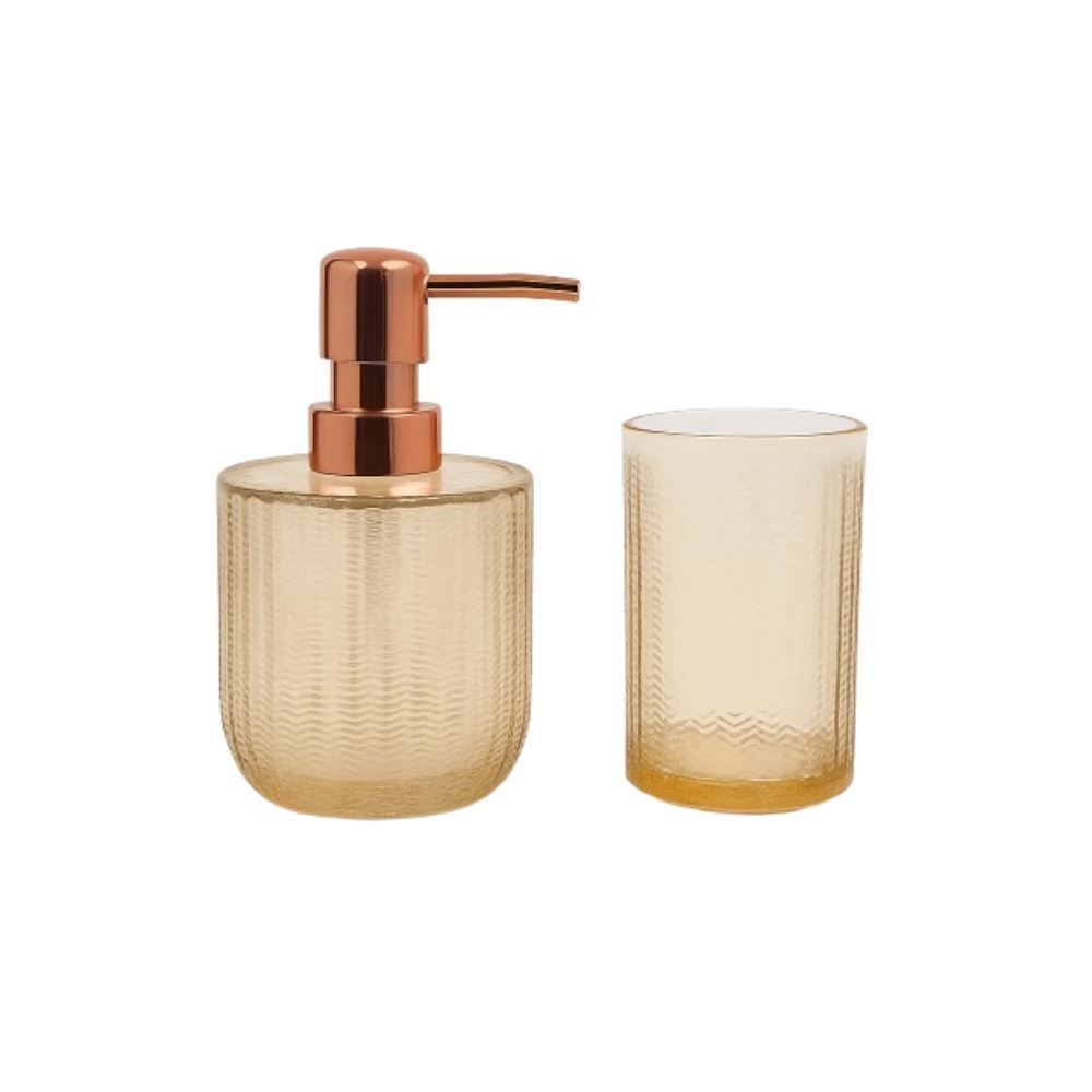 Jogo De Banheiro Âmbar Havan Casa - 2 Peças