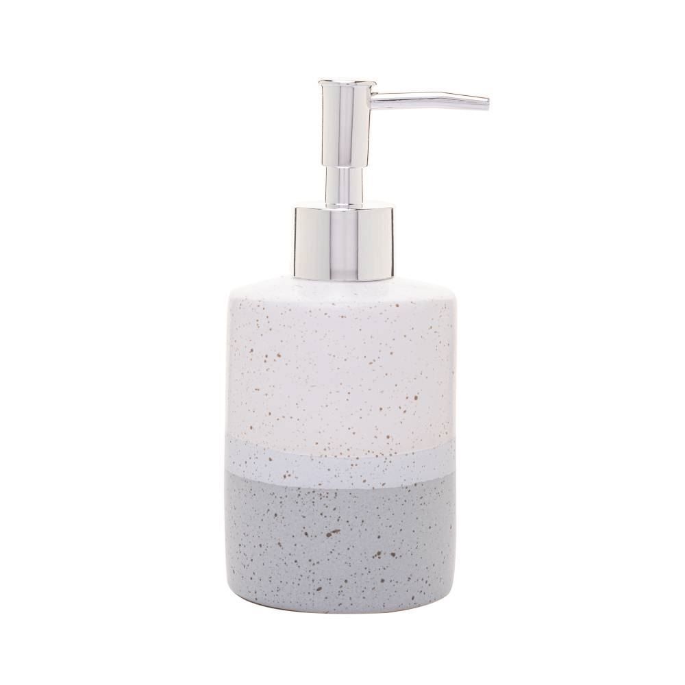 Jogo De Banheiro Cerâmica Degrade Lyor 2 Peças - Cinza