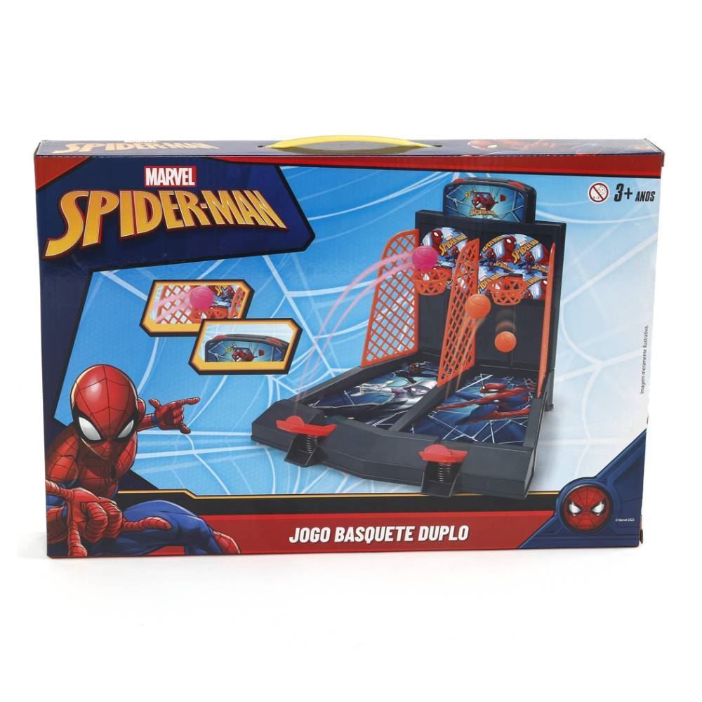 Jogo De Basquete De Mesa Spider Man Havan Toys - HBR0615
