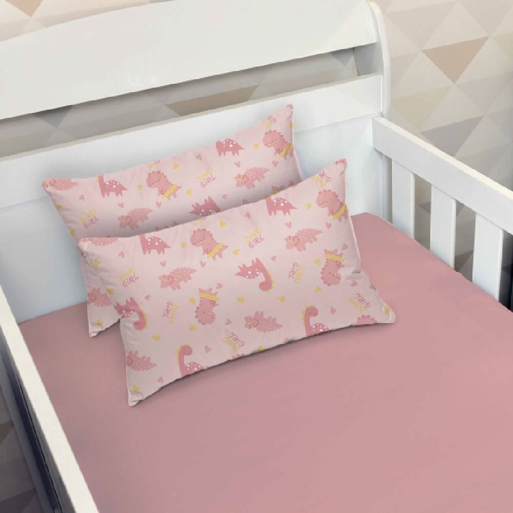 Jogo De Cama Bebê 100% Algodão Havan Baby 3 Pçs - Girl