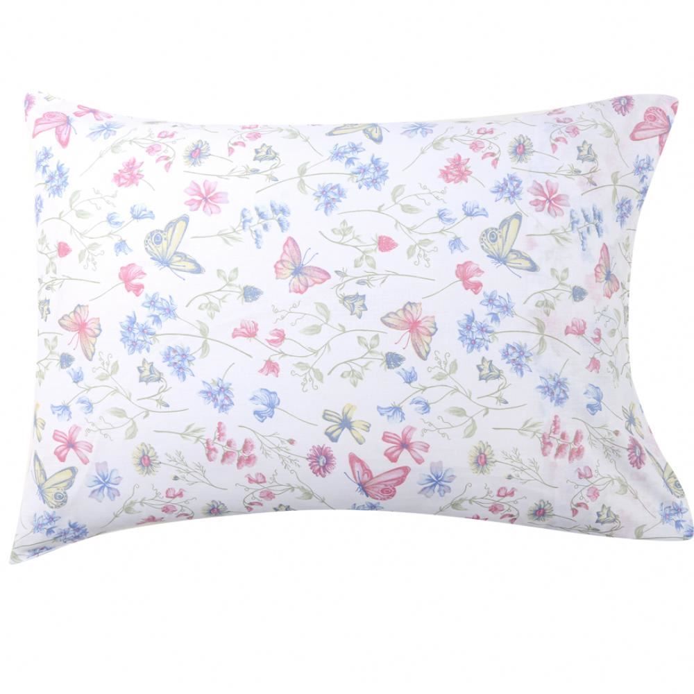 Jogo De Cama Casal 100% Algodão Royale Havan Casa 4 Peças - Beatriz Flowers Branco