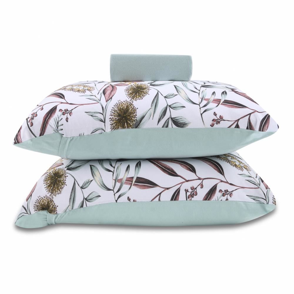 Jogo De Cama Casal Malha 3 Peças Havan Casa - Lily Verde