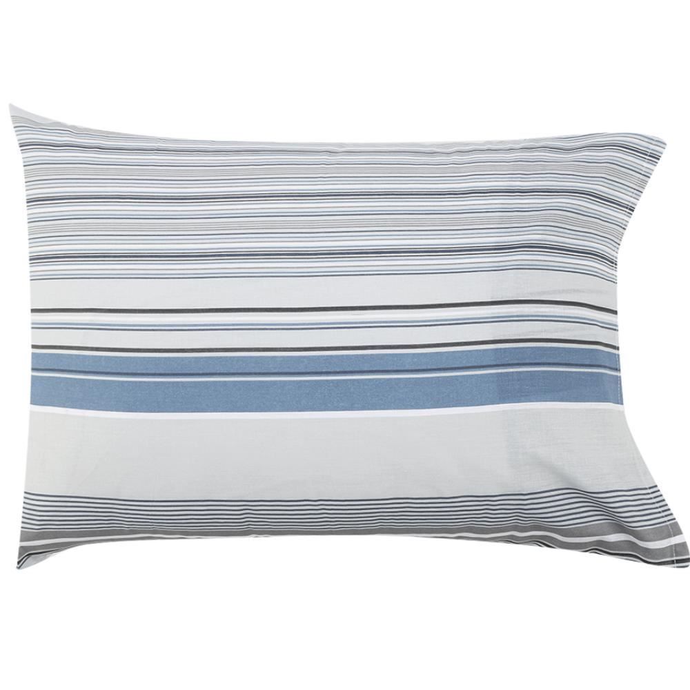 Jogo De Cama Queen 100% Algodão Royale 4 Peças - Canello Azul