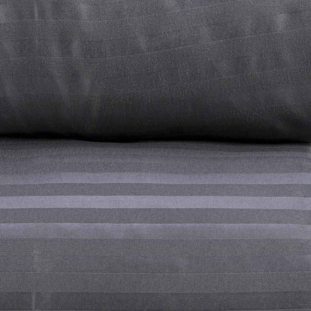 Jogo De Cama Queen 100% Poliéster Provence Havan Casa 4 Pçs - Cinza