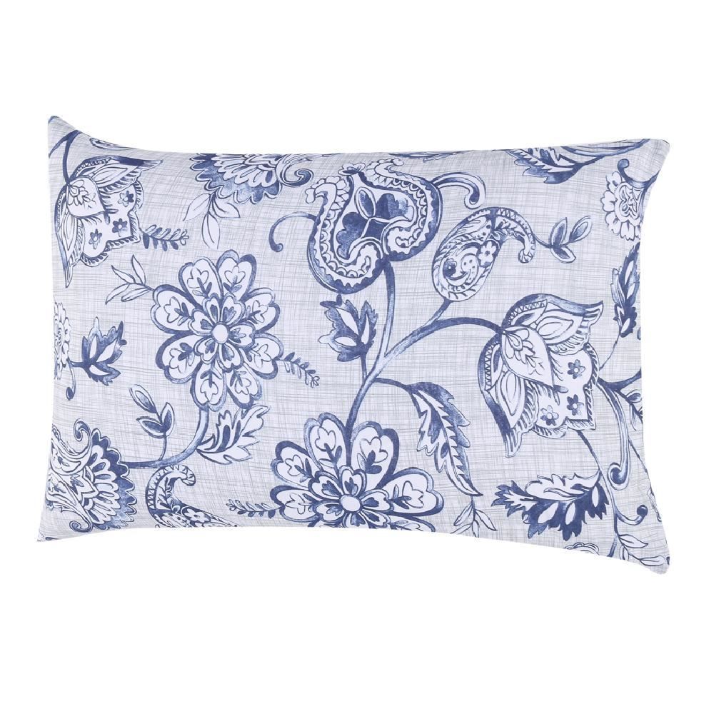 Jogo De Cama Queen Malha Havan Casa 3 Pçs - Zafiro Marinho