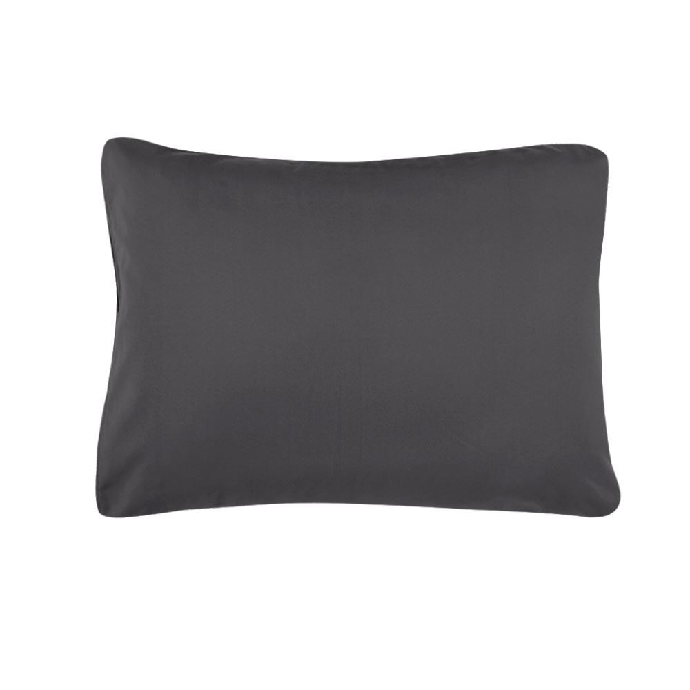 Jogo De Cama Queen Micropercal Liso Havan Casa 4 Peças - Chumbo