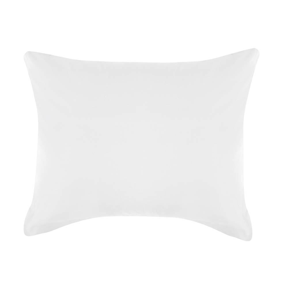 Jogo De Cama Queen Percal 200 Fios Buona Fortuna 3 Pçs - Branco