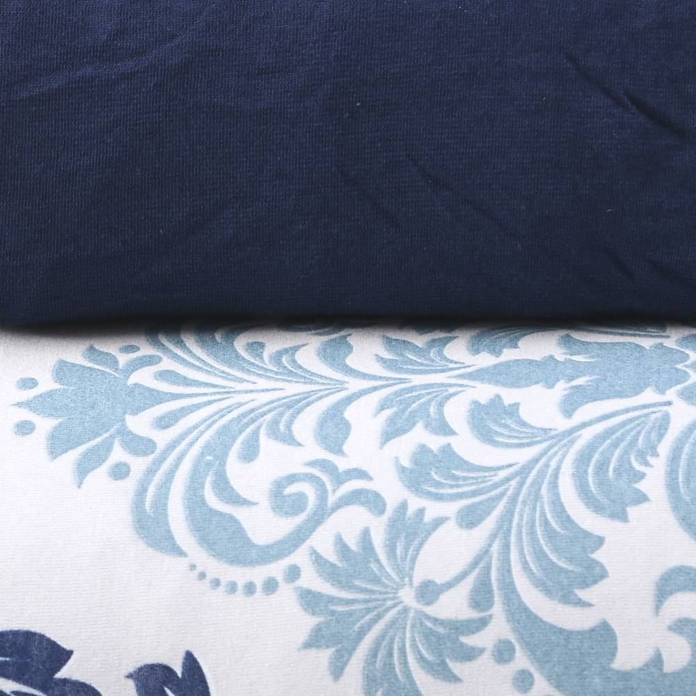 Jogo De Cama Solteiro Malha Solecasa Havan Casa 2 Pçs - Julia Azul