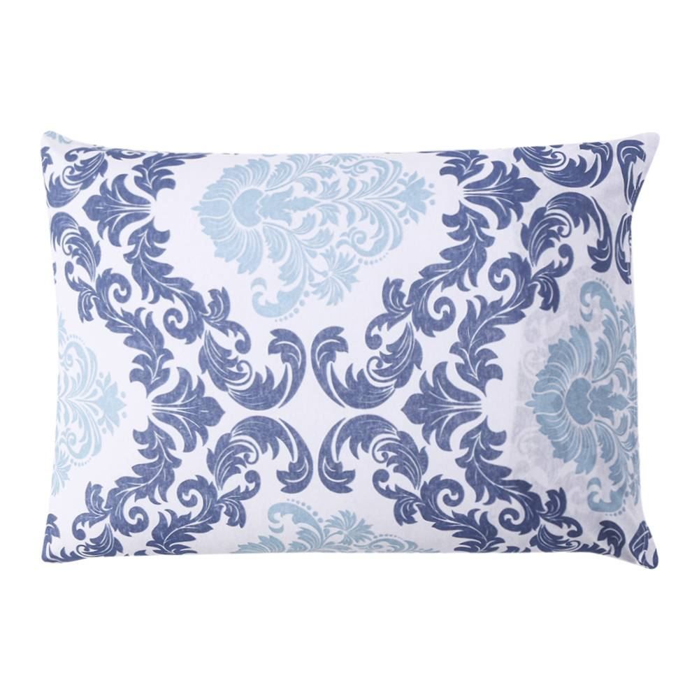 Jogo De Cama Solteiro Malha Solecasa Havan Casa 2 Pçs - Julia Azul