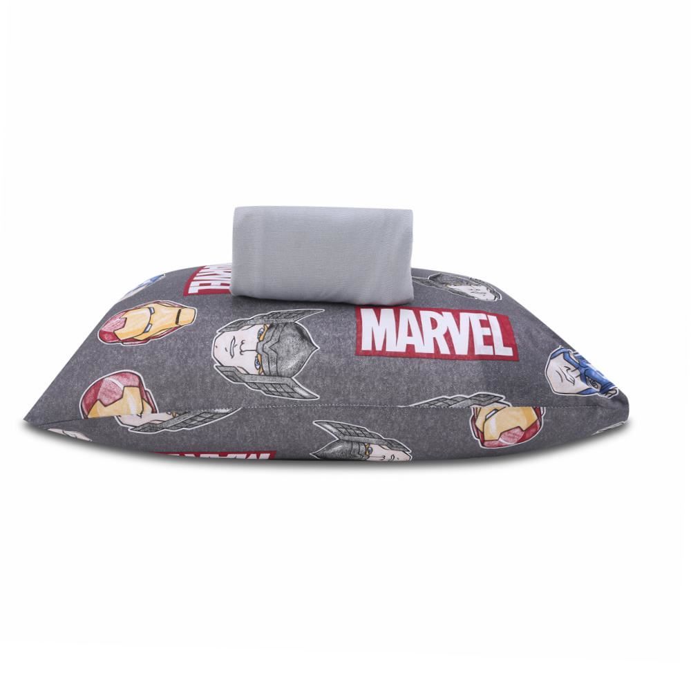 Jogo De Cama Solteiro 2 Peças Portallar - Avengers Icons