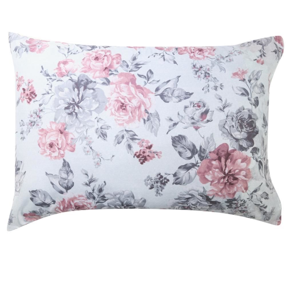 Jogo De Cama Solteiro Microfibra Havan Casa 3 Peças - Suela Flowers Verde