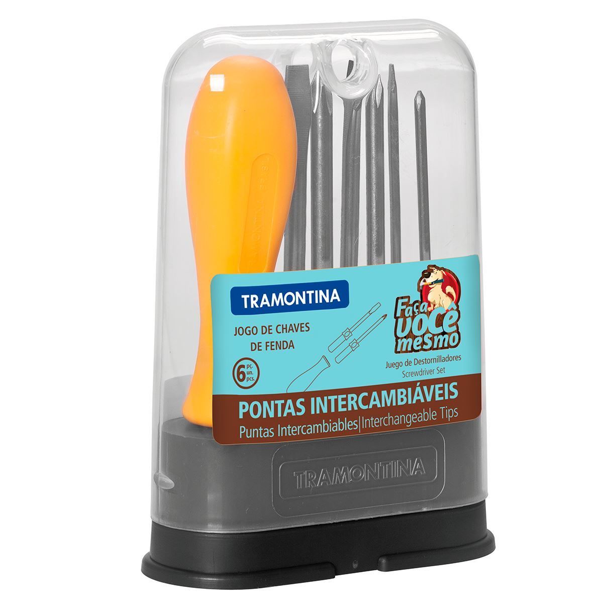 Jogo de Chaves de Fenda 6 peças Tramontina - DIVERSOS