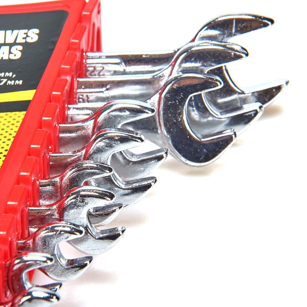 Jogo De Chaves Combinadas 10 Peças Meghazine - Inox