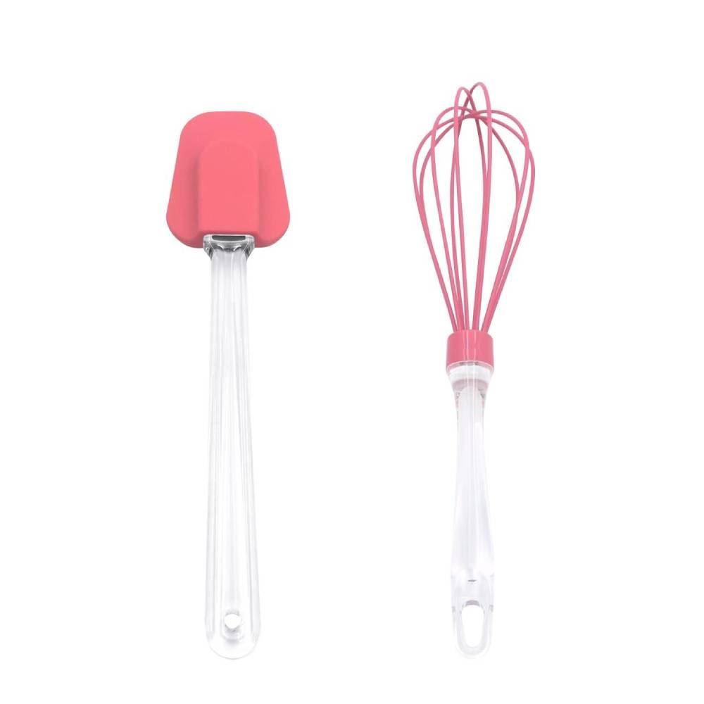 Jogo De Espátula E Fouet De Silicone Vai Ter Bolo Havan Casa - 2 Peças