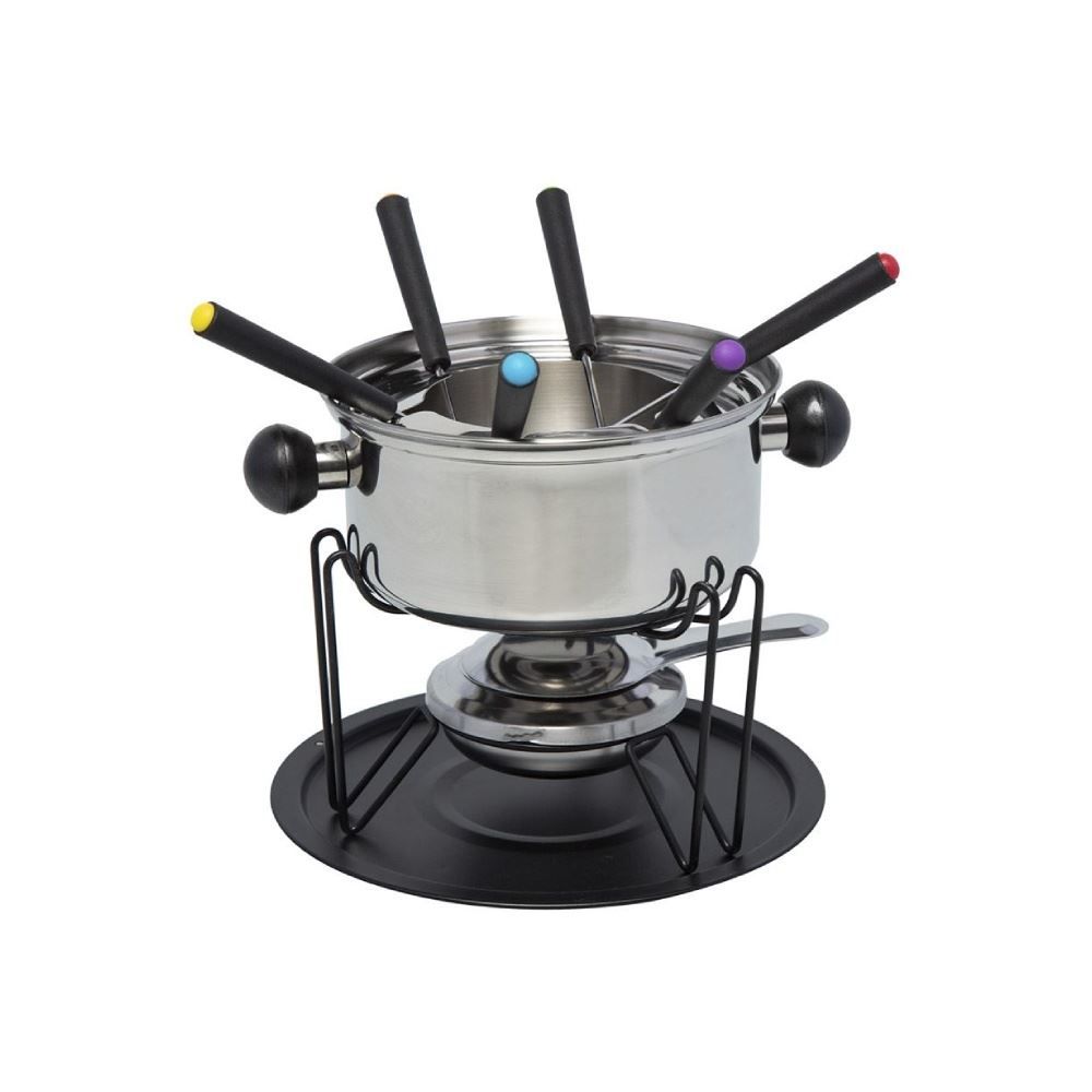 Jogo De Fondue Inox Casita - 11 Peças