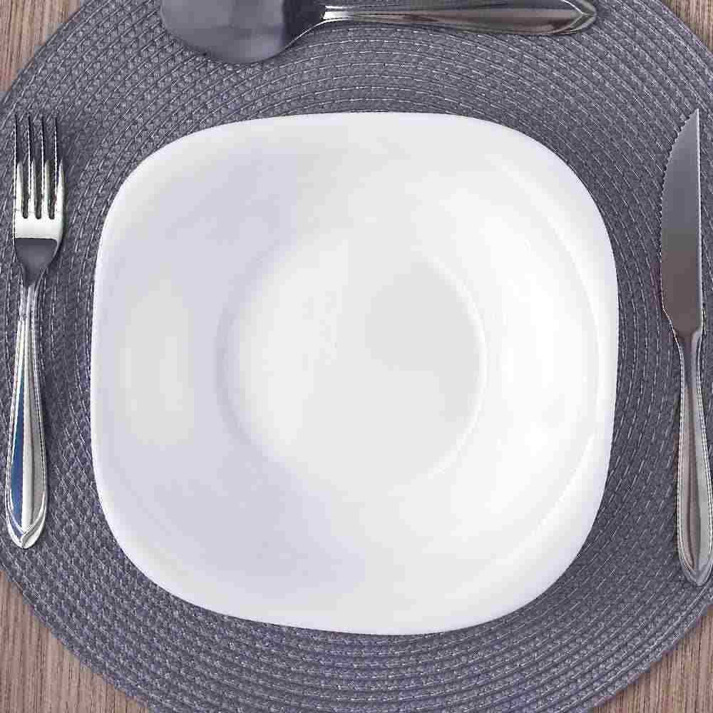 Aparelho De Jantar Opaline Plaza Nadir 12 Peças - Branco