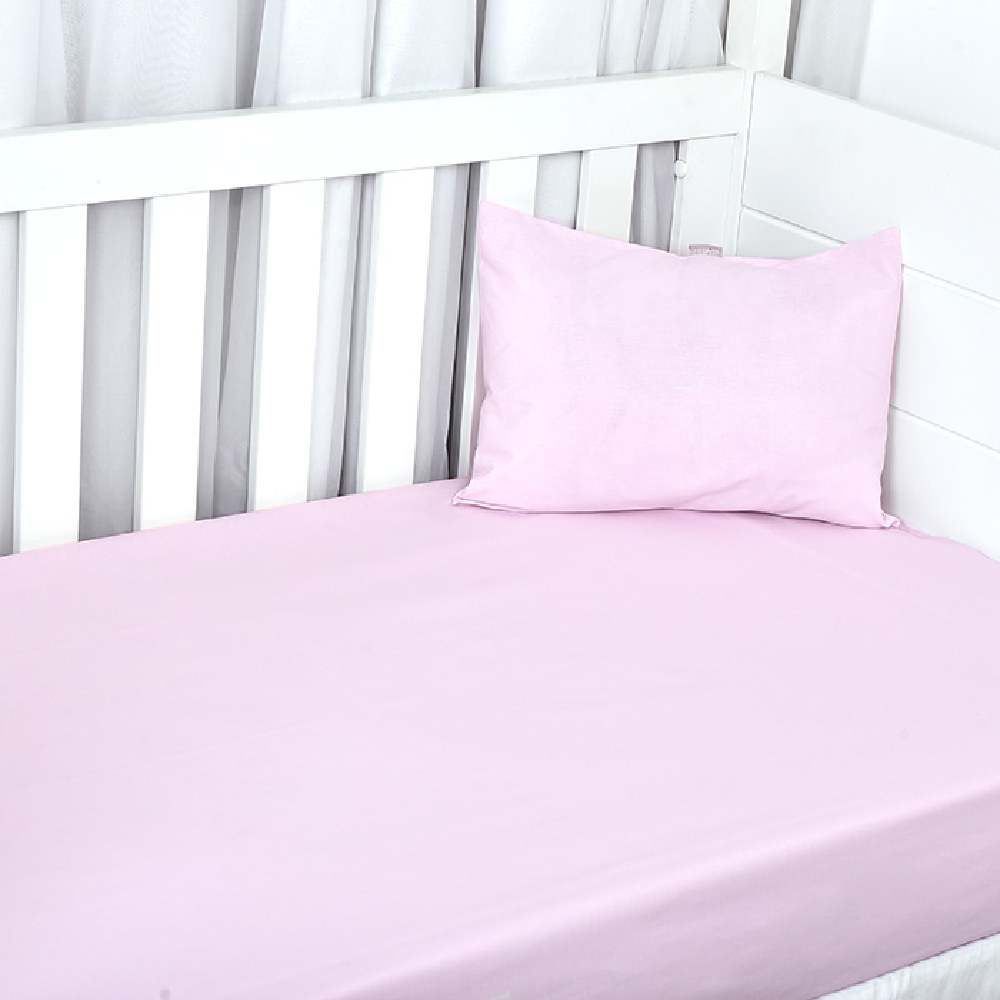 Jogo De Lençol 2 Peças Havan Baby - Rosa Claro