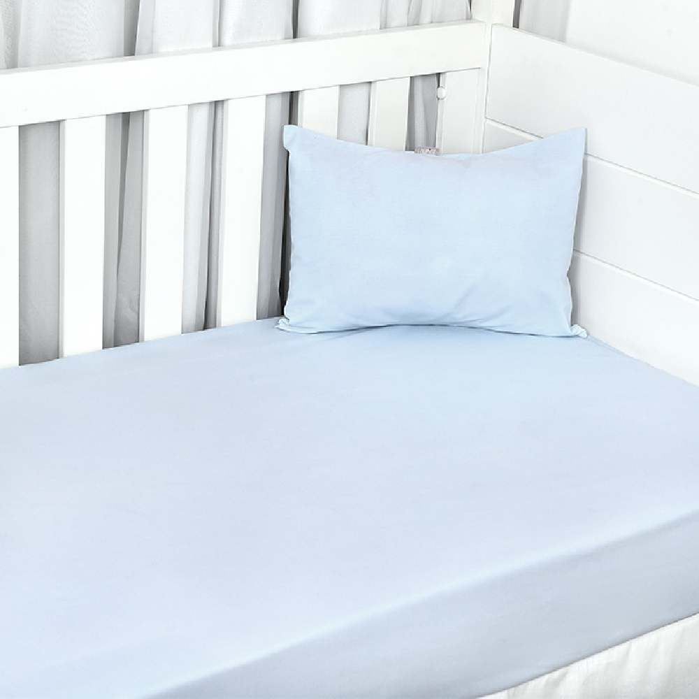 Jogo De Lençol 2 Peças Havan Baby - Azul Claro