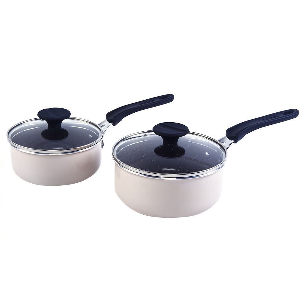 Jogo De Panelas Alumínio Indução Tunis Tramontina 5 Peças - Rosa Trufado