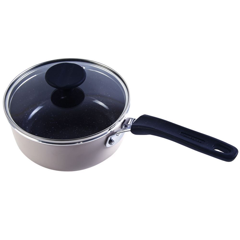 Jogo De Panelas Alumínio Indução Tunis Tramontina 5 Peças - Rosa Trufado