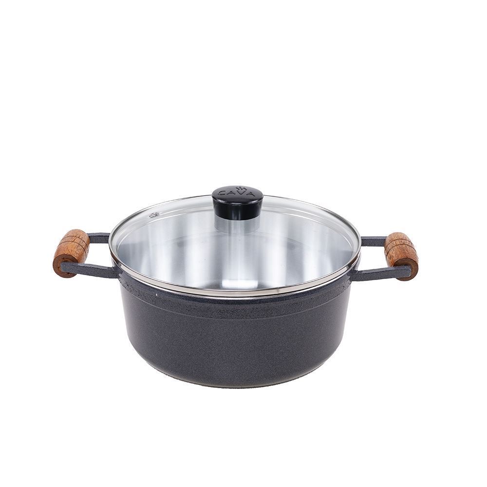 Jogo De Panelas Cava 5 Peças - Grafite