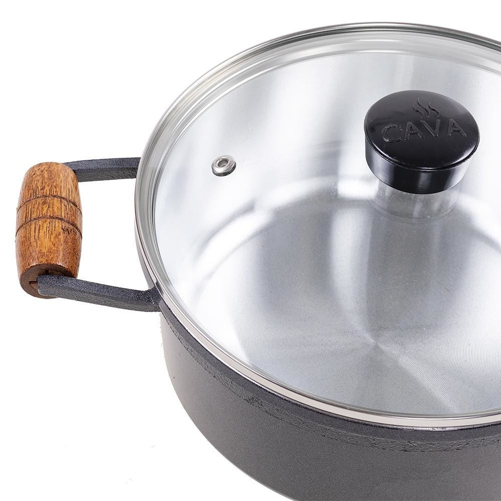 Jogo De Panelas Cava 5 Peças - Grafite