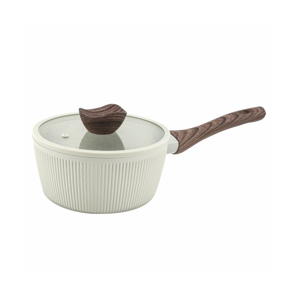 Jogo De Panelas Elegance Indução Havan Casa 5 Pçs - Baunilha 