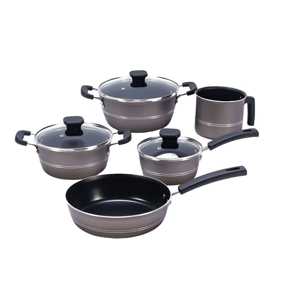 Jogo De Panelas Sicília Tramontina 5 Peças - Marrom