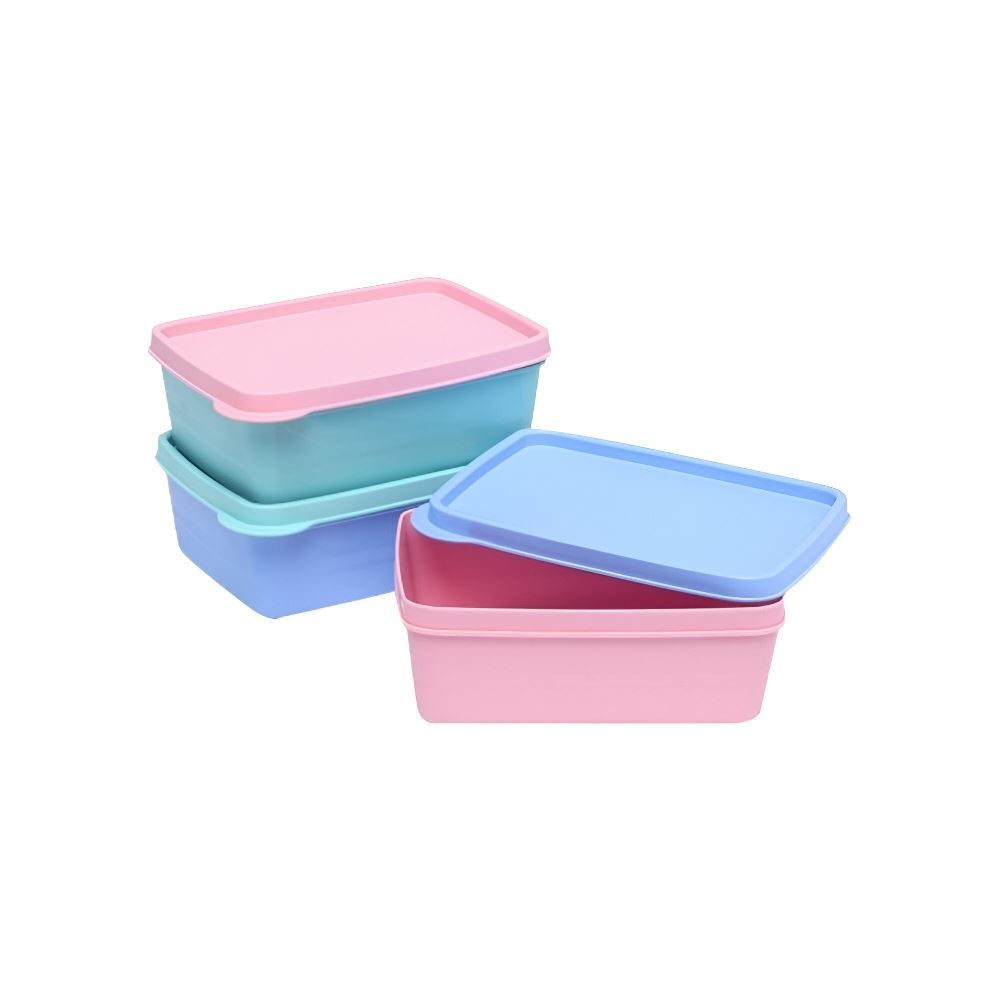 Jogo De Potes Herméticos Kids Dup 460 Ml - 3 Peças 