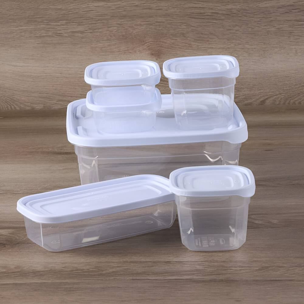 Jogo De Potes Mais Plasvale - 6 Peças