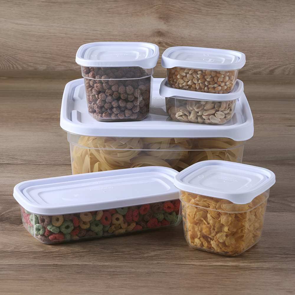 Jogo De Potes Mais Plasvale - 6 Peças