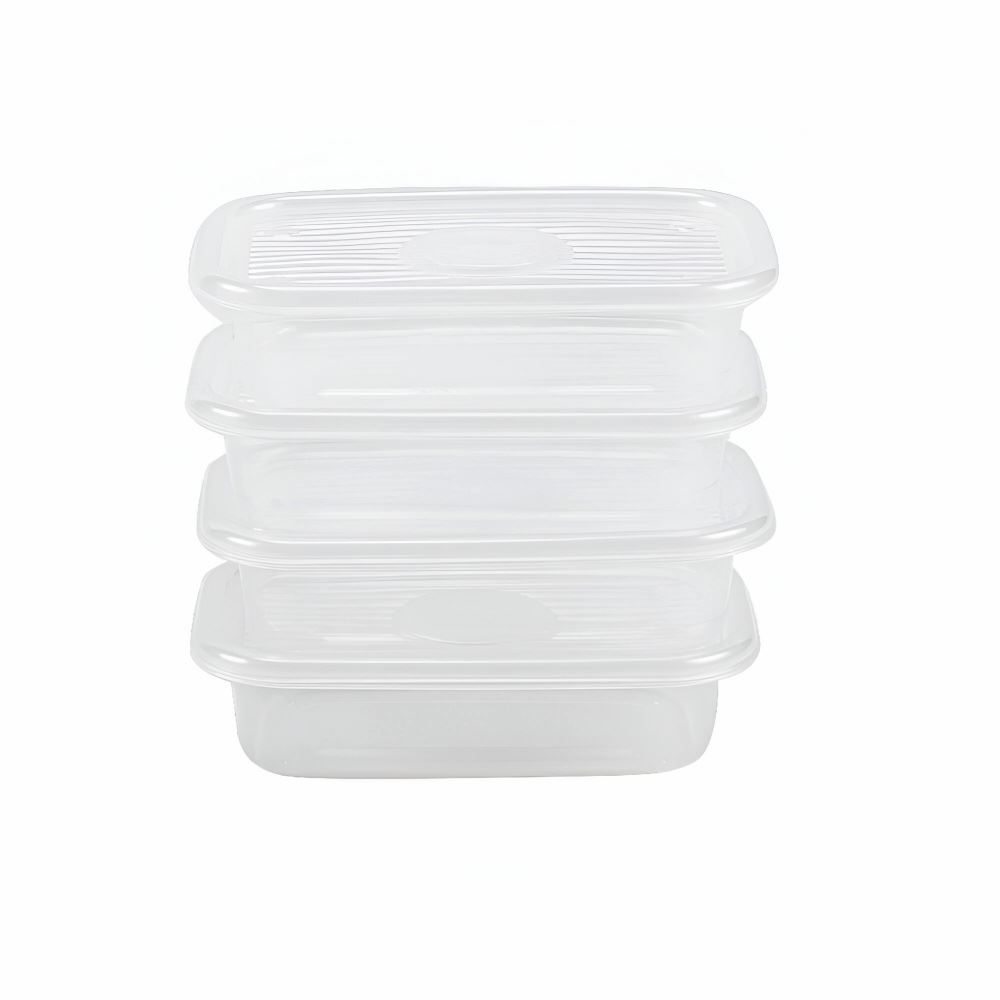 Jogo De Potes Pop Plasútil 520 Ml - 4 Peças