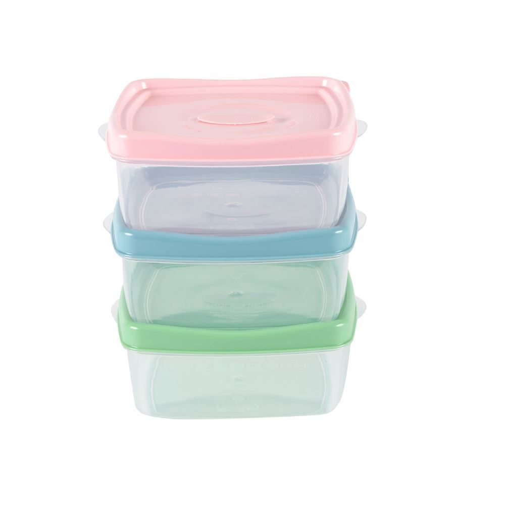 Jogo De Potes Wave Plasvale 1,3 Litros - Plástico