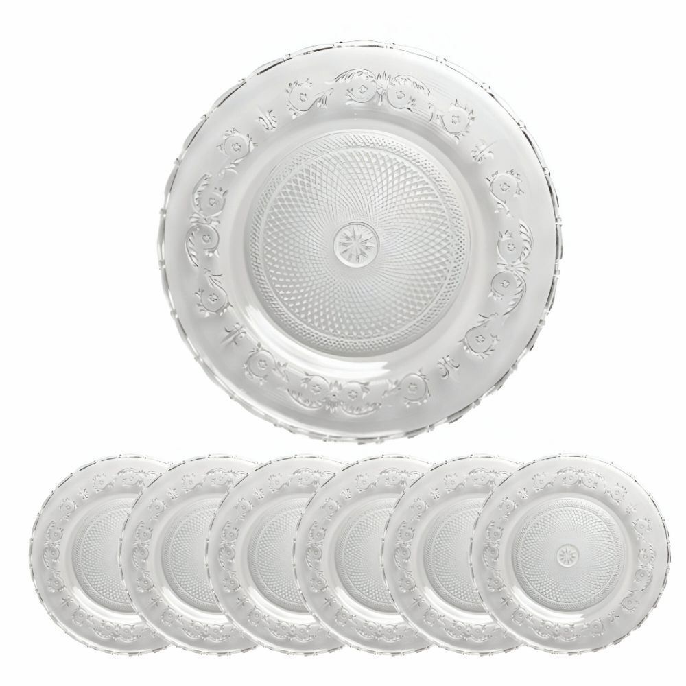 Jogo De Pratos Para Sobremesa Safira Havan Casa - 7 Peças