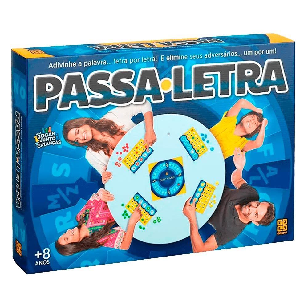 Jogo De Tabuleiro Passa Letra Grow - 3587
