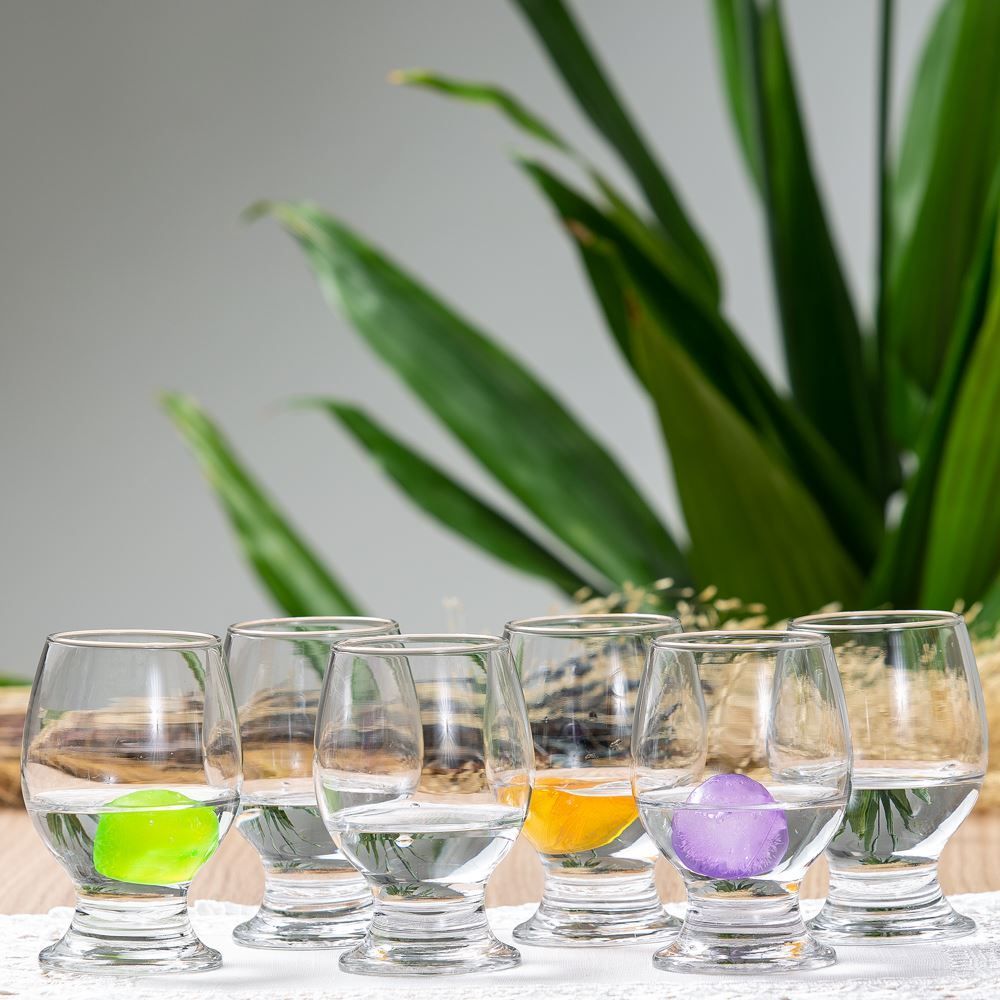 Jogo De Taça Para Água Nadir 250Ml Paulista 6 Peças - Transparente