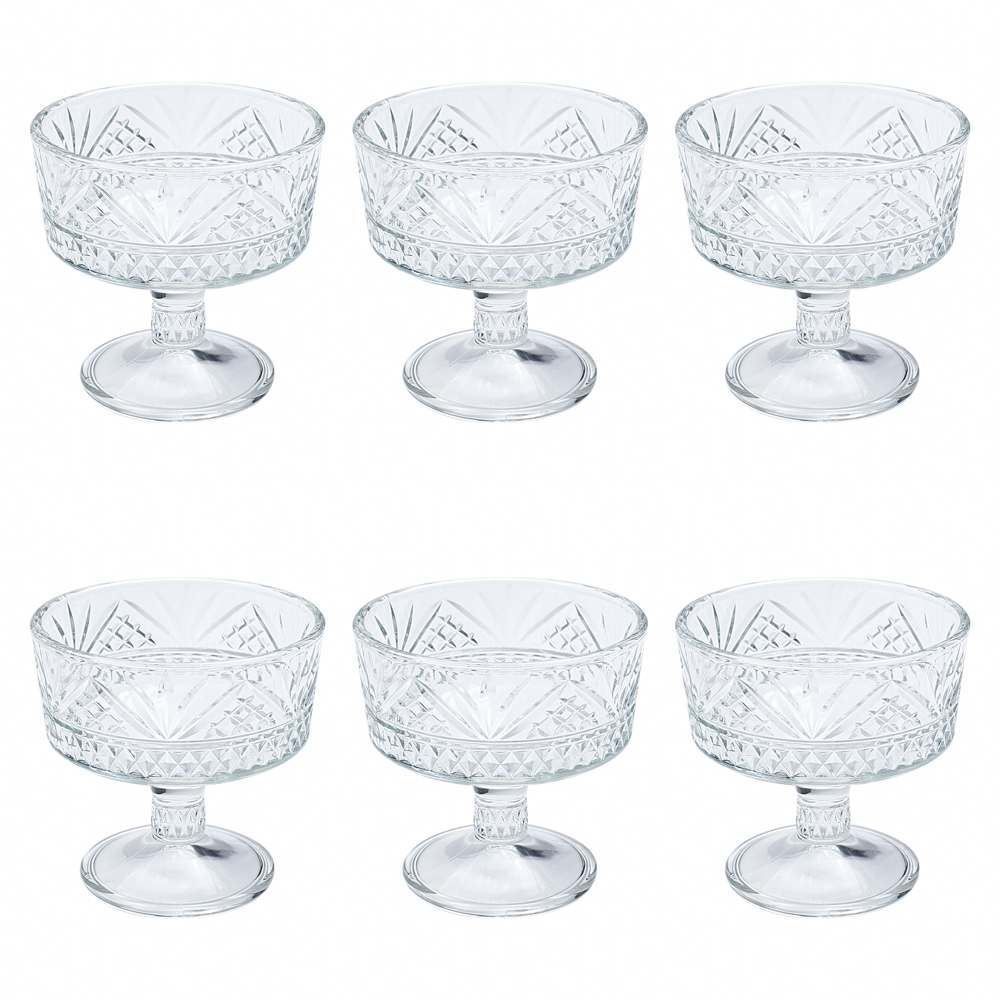 Jogo De Taças Sobremesa 230 Ml Havan Casa 6 Peças - Berlim