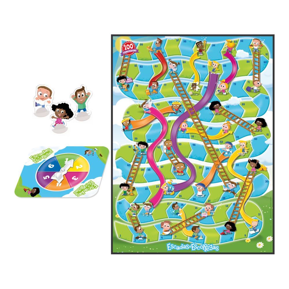 Jogo Escadas E Escorregas Hasbro - A4756