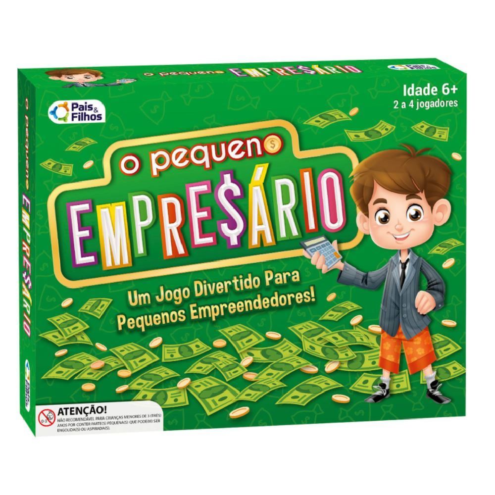 Jogo Pequeno Empresário Pais E Filhos - 2796