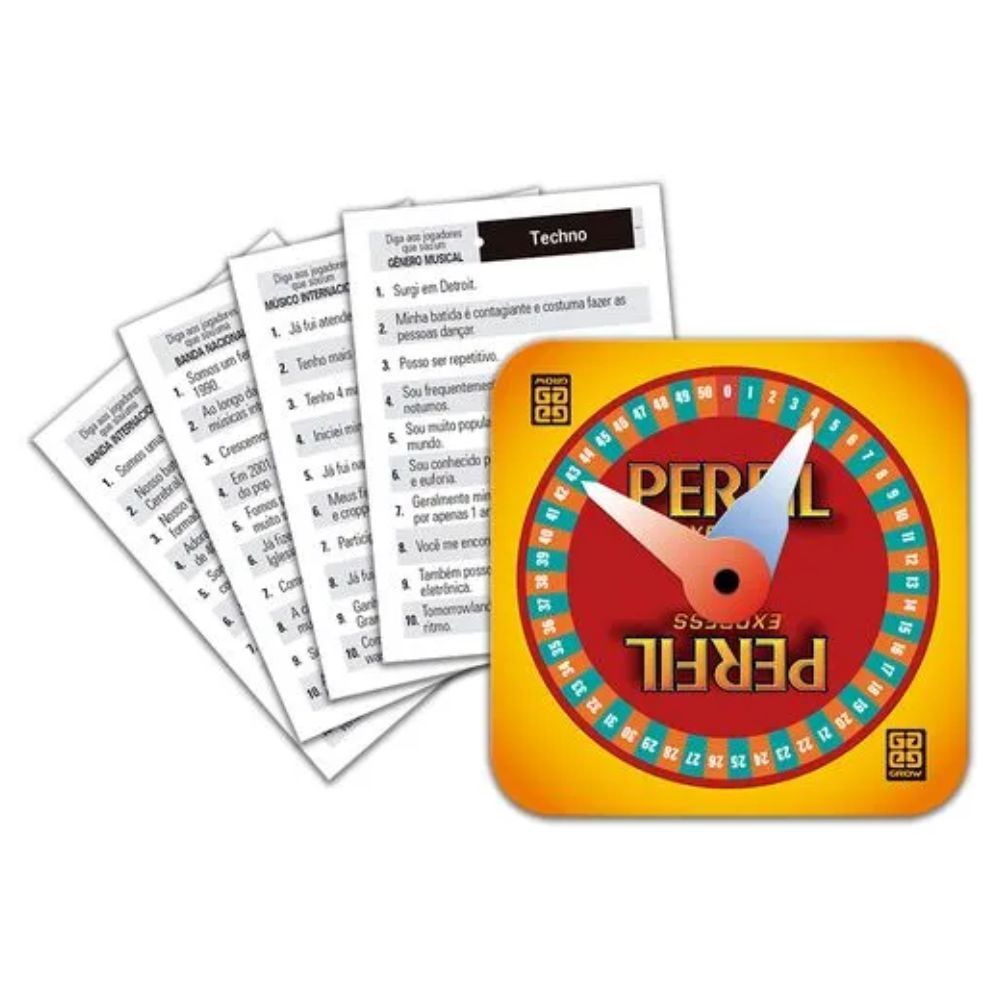 Jogo Perfil Express Música Grow - 04412