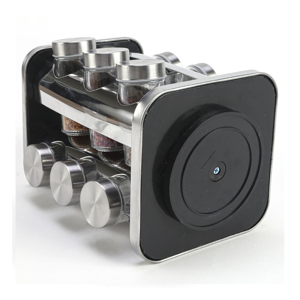 Jogo Porta Condimentos Com Suporte 100Ml Havan Casa - 12 Peças