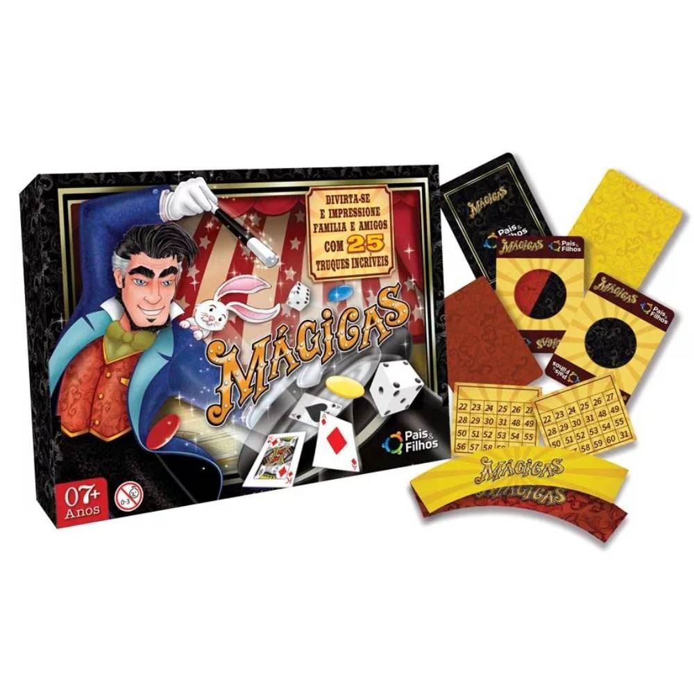 Jogo Truques De Magicas Pais E Filhos - 2805