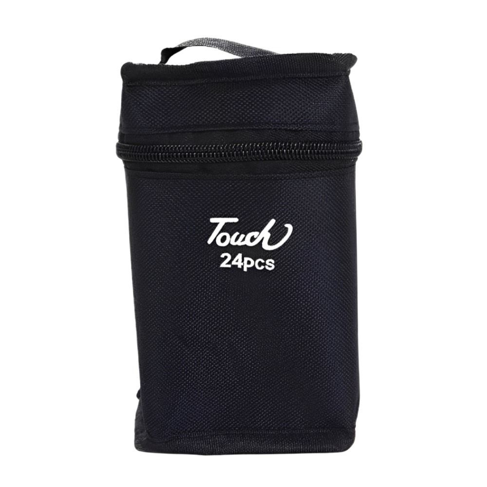 Kit 24 Canetinhas Permanente Touch - Ponta Dupla